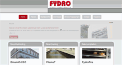 Desktop Screenshot of fydro.nl